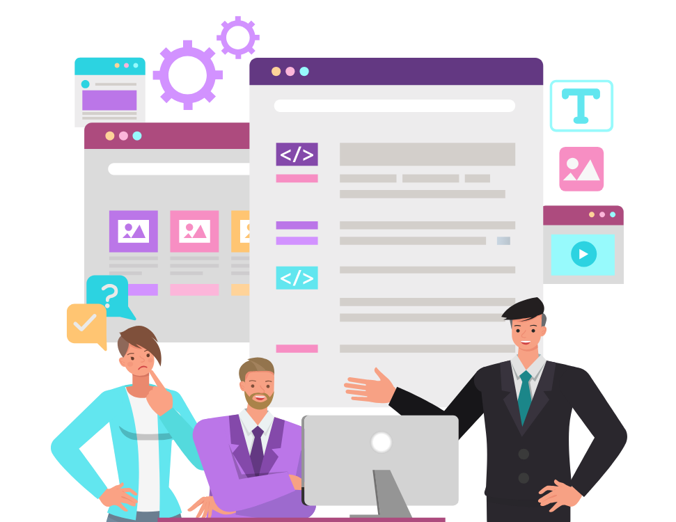 Website and app development